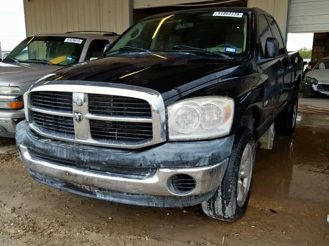 1D7HA18K48J206297 - 2008 DODGE RAM 1500 S BLACK photo 2