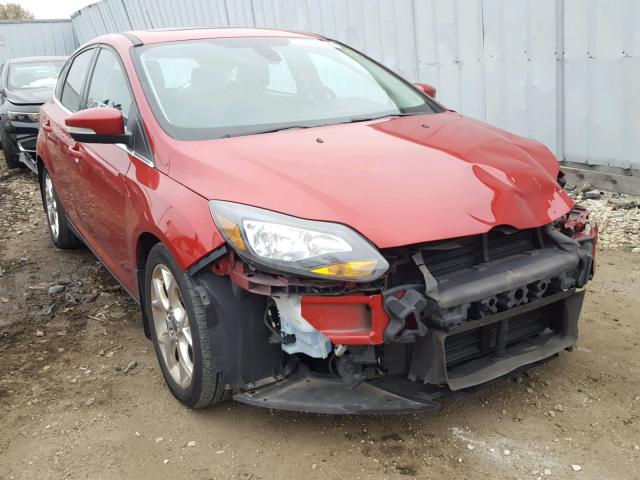 1FAHP3N28CL328379 - 2012 FORD FOCUS TITA RED photo 1