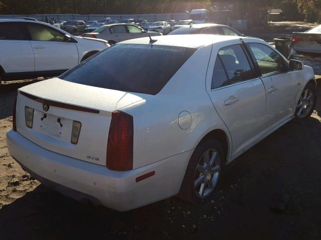 1G6DW677660178853 - 2006 CADILLAC STS WHITE photo 4