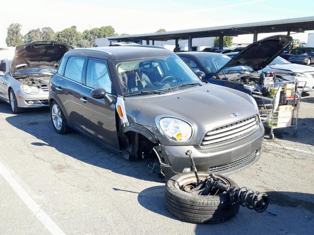 WMWZB3C56EWR38838 - 2014 MINI COOPER COU GRAY photo 1