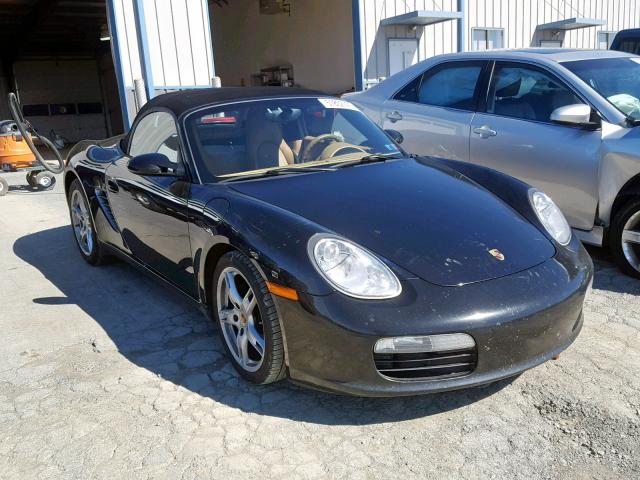 WP0CA29808U712947 - 2008 PORSCHE BOXSTER BLACK photo 1