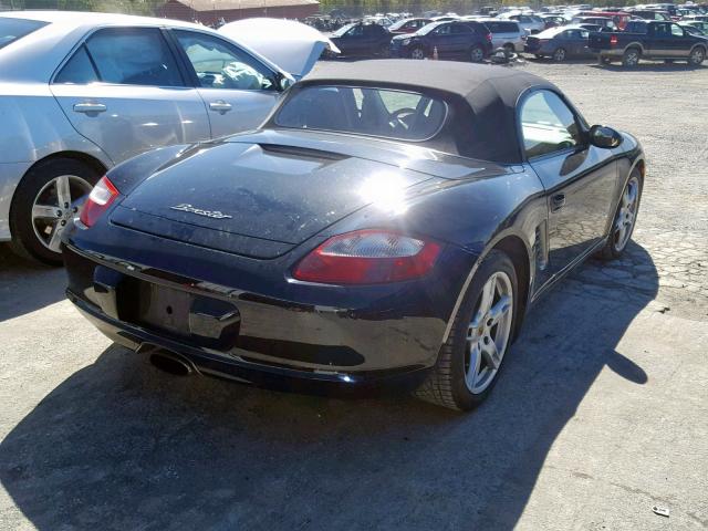 WP0CA29808U712947 - 2008 PORSCHE BOXSTER BLACK photo 4