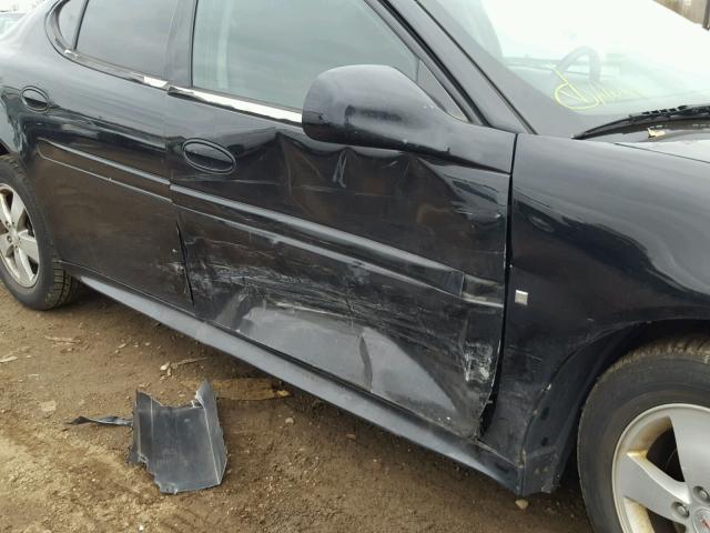 2G2WP552881139522 - 2008 PONTIAC GRAND PRIX შავი ფოტო 9