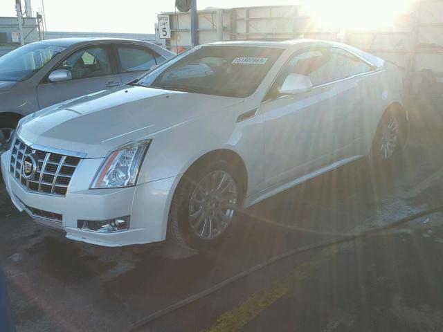 1G6DL1E37D0119349 - 2013 CADILLAC CTS PERFOR WHITE photo 2