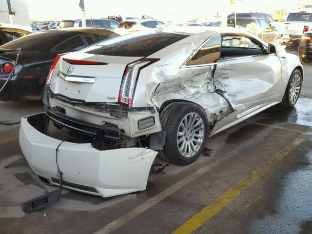 1G6DL1E37D0119349 - 2013 CADILLAC CTS PERFOR WHITE photo 4