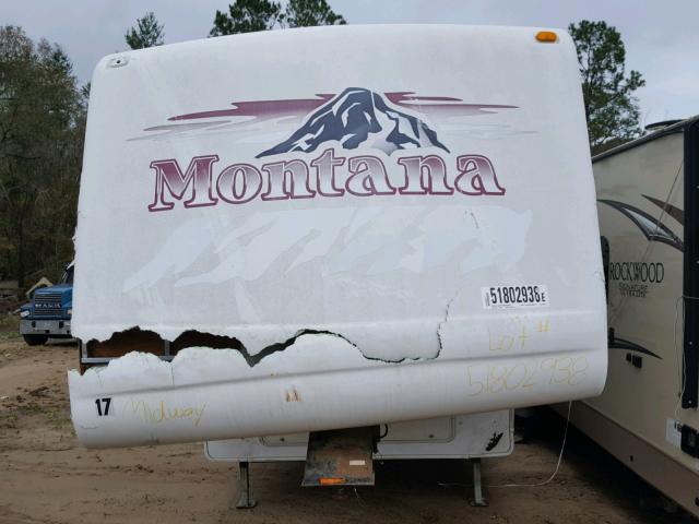 4YDF340284D508920 - 2004 KEYSTONE MONTANA WHITE photo 7