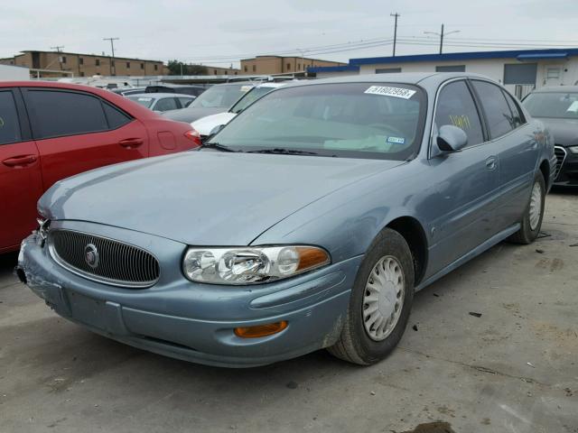 1G4HP52K33U221451 - 2003 BUICK LESABRE CU BLUE photo 2