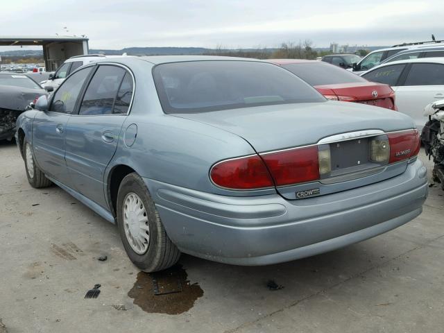 1G4HP52K33U221451 - 2003 BUICK LESABRE CU BLUE photo 3