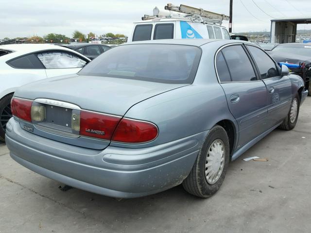 1G4HP52K33U221451 - 2003 BUICK LESABRE CU BLUE photo 4