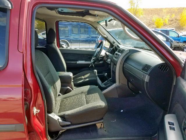 5N1MD28Y12C600180 - 2002 NISSAN XTERRA SE RED photo 5