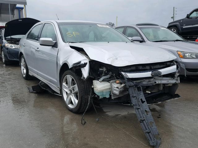 3FAHP0KC1AR341758 - 2010 FORD FUSION SPO SILVER photo 1