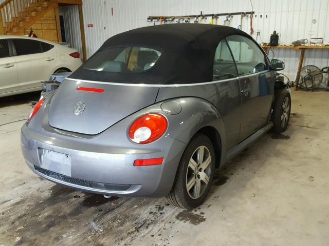 3VWRF31Y16M321253 - 2006 VOLKSWAGEN NEW BEETLE Boz foto 4