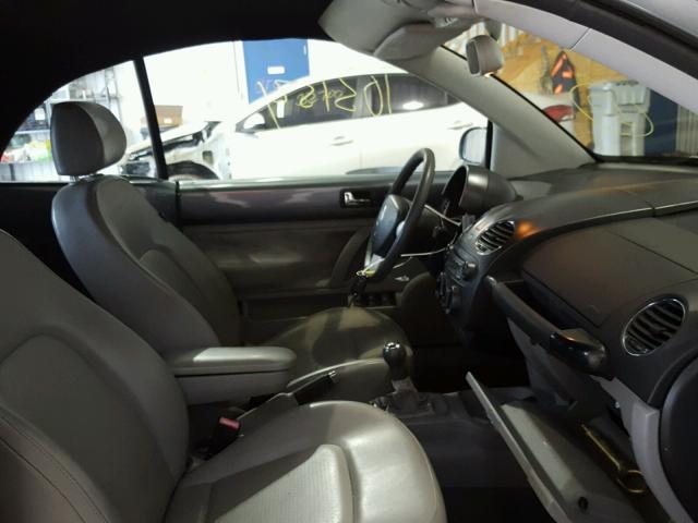 3VWRF31Y16M321253 - 2006 VOLKSWAGEN NEW BEETLE Boz foto 5