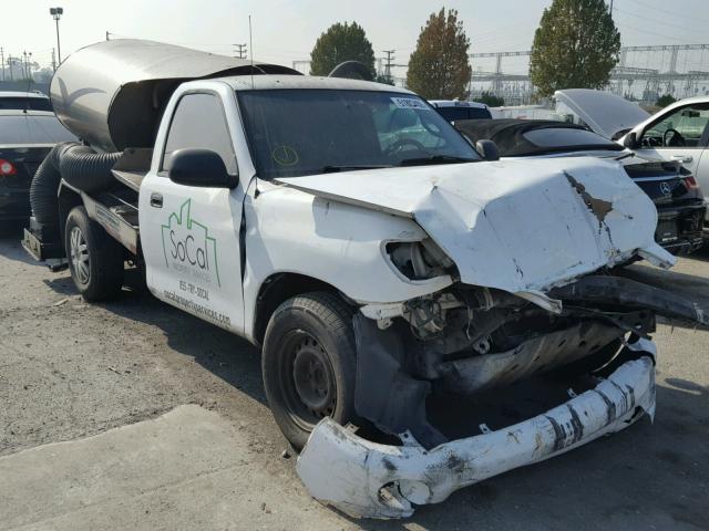 5TBJU32146S474435 - 2006 TOYOTA TUNDRA WHITE photo 1