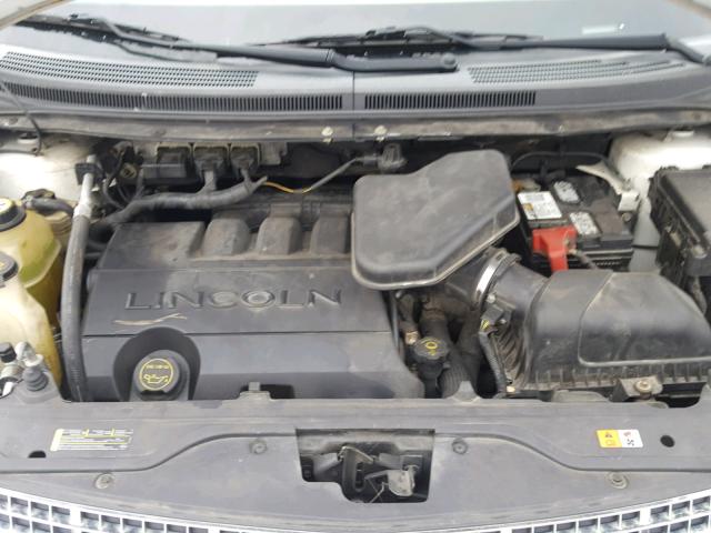 2LMDU88C57BJ24129 - 2007 LINCOLN MKX CREAM photo 7