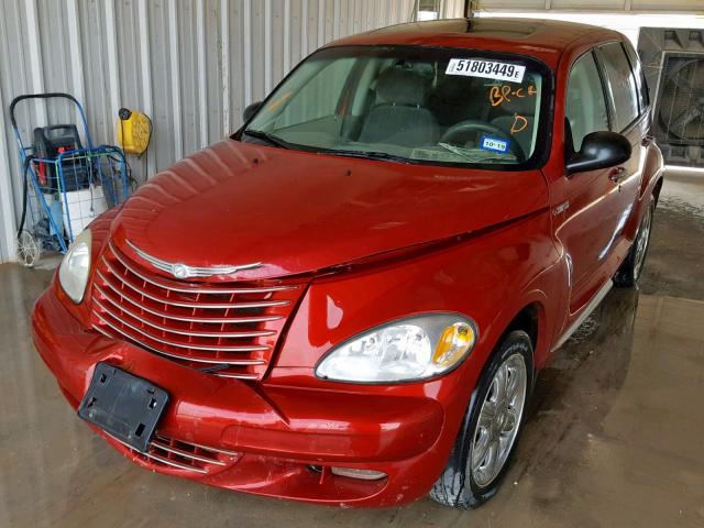 3C4FY58B04T202075 - 2004 CHRYSLER PT CRUISER MAROON photo 2