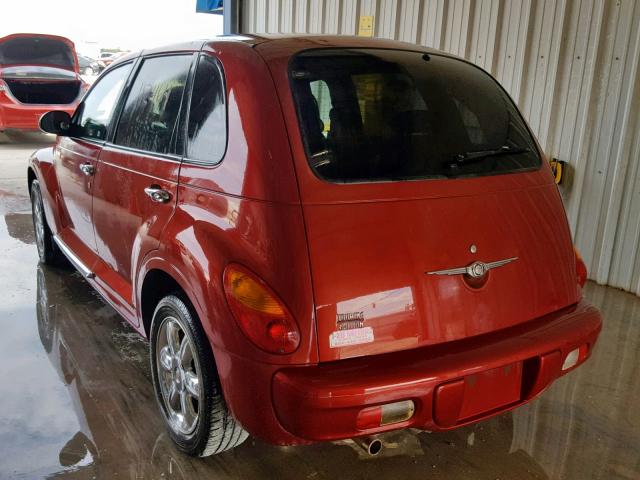 3C4FY58B04T202075 - 2004 CHRYSLER PT CRUISER MAROON photo 3