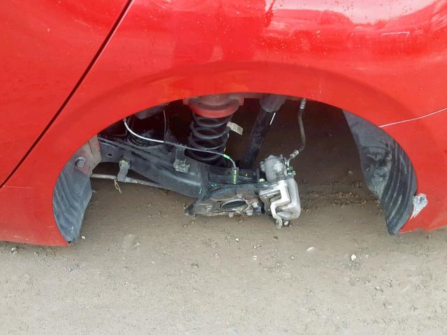 3KPF24AD7KE086298 - 2019 KIA FORTE FE RED photo 9