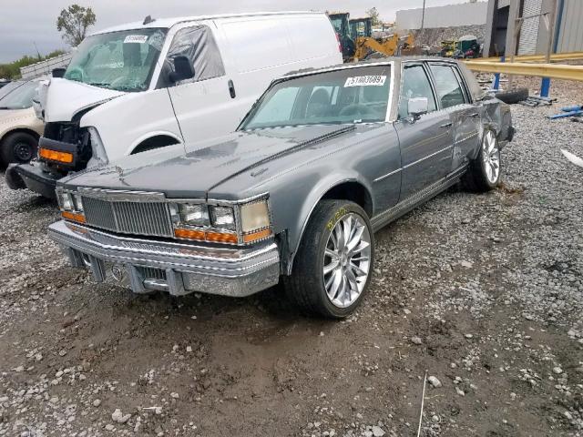 6S69R7Q494323 - 1977 CADILLAC SEVILLE GRAY photo 2