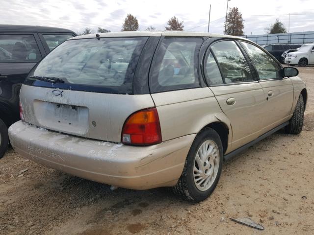 1G8ZK8278XZ348798 - 1999 SATURN SW2 TAN photo 4