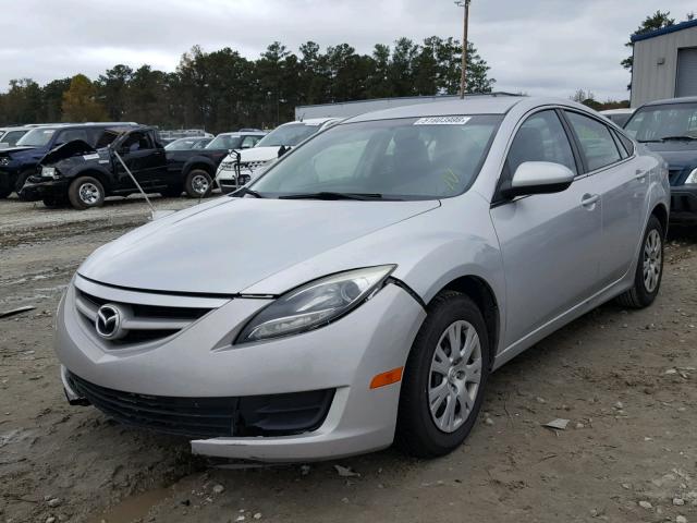 1YVHZ8BH1D5M14174 - 2013 MAZDA 6 SPORT SILVER photo 2