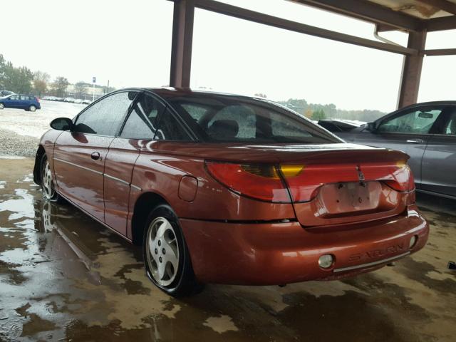 1G8ZR12712Z183088 - 2002 SATURN SC2 ORANGE photo 3