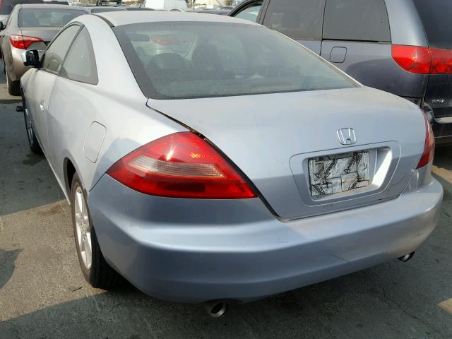 1HGCM82633A000348 - 2003 HONDA ACCORD GRAY photo 3