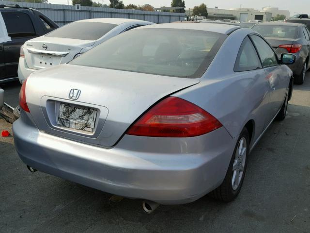 1HGCM82633A000348 - 2003 HONDA ACCORD GRAY photo 4