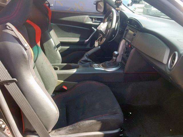 JF1ZNAA12F8712967 - 2015 TOYOTA SCION FR-S BLACK photo 5