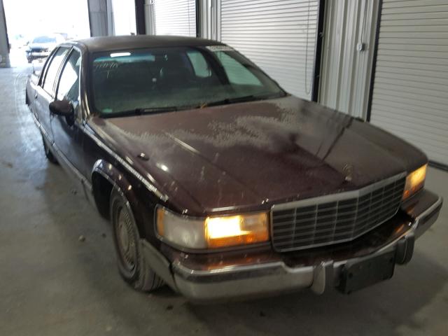 1G6DW52P1RR712780 - 1994 CADILLAC FLEETWOOD BURGUNDY photo 1