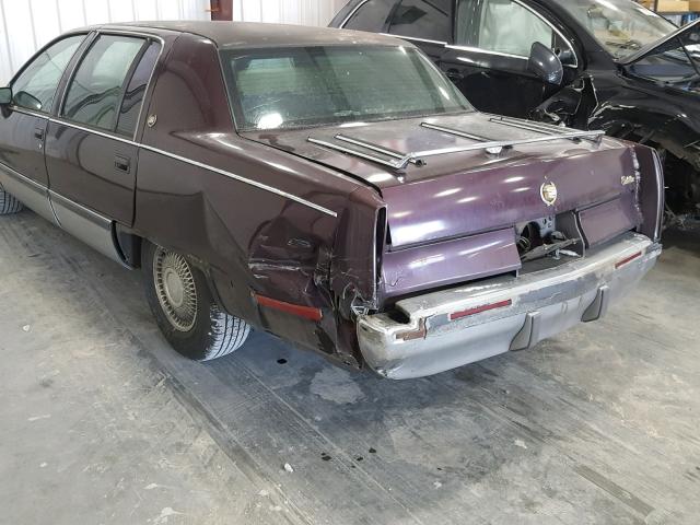 1G6DW52P1RR712780 - 1994 CADILLAC FLEETWOOD BURGUNDY photo 10