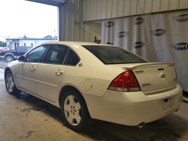 2G1WD58C569151529 - 2006 CHEVROLET IMPALA SUP 白色 照片 3