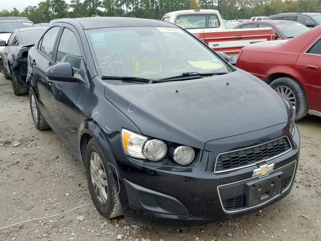 1G1JA5SH2C4196434 - 2012 CHEVROLET SONIC LS BLACK photo 1
