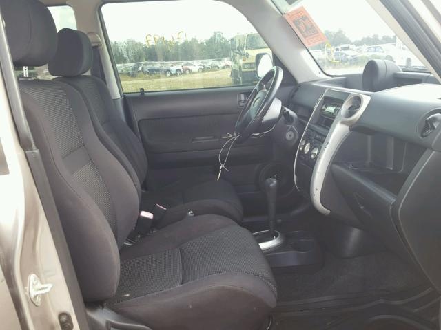 JTLKT324554021237 - 2005 TOYOTA SCION XB Күлгін фото 5