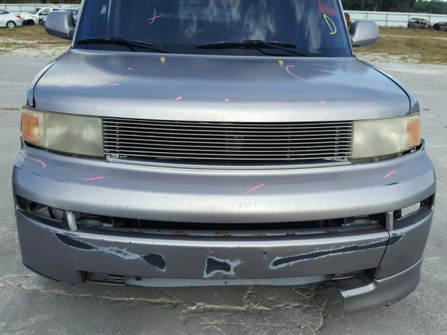 JTLKT324554021237 - 2005 TOYOTA SCION XB Күлгін фото 9