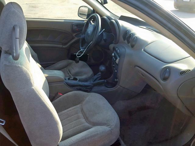 1G2NF12E3YM820911 - 2000 PONTIAC GRAND AM S BLUE photo 5