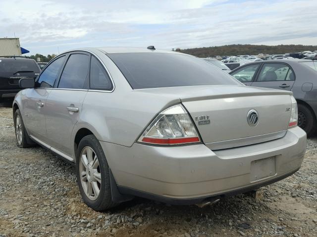 1MEHM43W68G615006 - 2008 MERCURY SABLE PREM SILVER photo 3