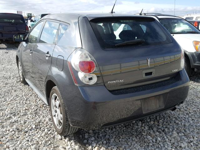 5Y2SP67099Z436237 - 2009 PONTIAC VIBE GRAY photo 3