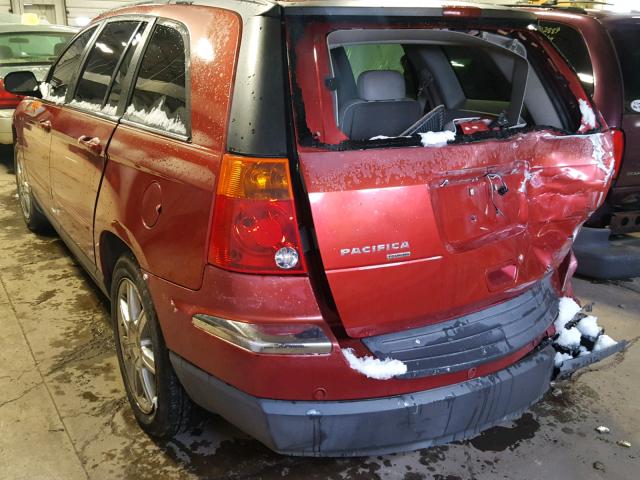 2C8GM68425R372710 - 2005 CHRYSLER PACIFICA T RED photo 3