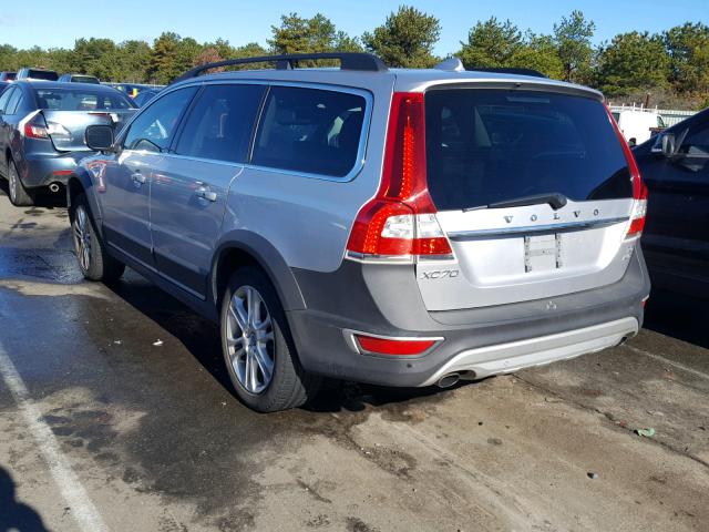 YV4612NM6G1243120 - 2016 VOLVO XC70 T5 SILVER photo 3