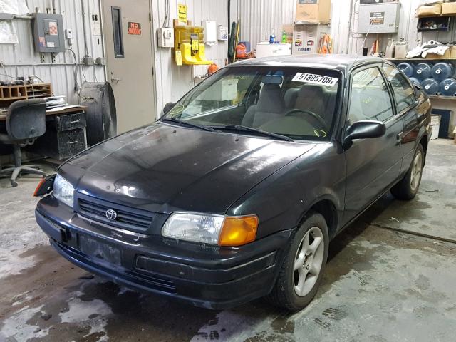 JT2AC52L3V0288080 - 1997 TOYOTA TERCEL CE BLACK photo 2