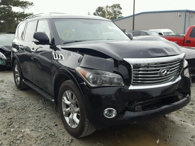 JN8AZ2NF3C9515288 - 2012 INFINITI QX56 BLACK photo 1