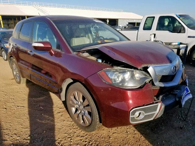 5J8TB2H28CA002250 - 2012 ACURA RDX MAROON photo 1