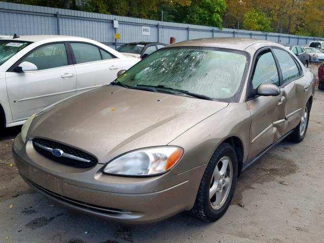 1FAFP55243A222428 - 2003 FORD TAURUS SES TAN photo 2