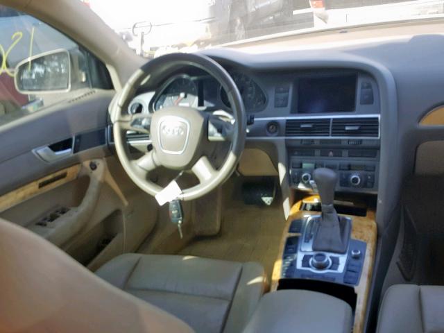 WAUDG74F35N077358 - 2005 AUDI A6 3.2 QUA BEIGE photo 9