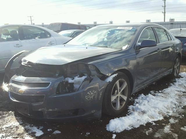 1G1ZJ57B09F155661 - 2009 CHEVROLET MALIBU 2LT GRAY photo 2