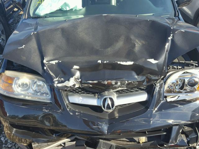 2HNYD18815H519210 - 2005 ACURA MDX TOURIN BLACK photo 7