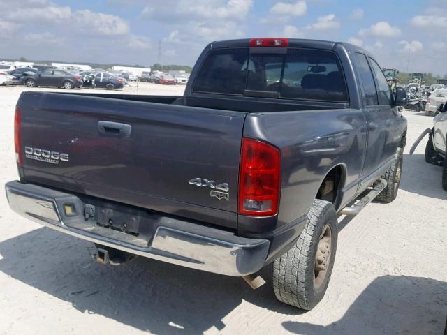 1D7KU28D64J143511 - 2004 DODGE RAM 2500 S Գրաֆիտ լուսանկար 4