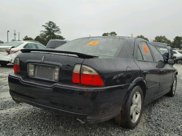 1LNFM87A06Y629128 - 2006 LINCOLN LS BLACK photo 4