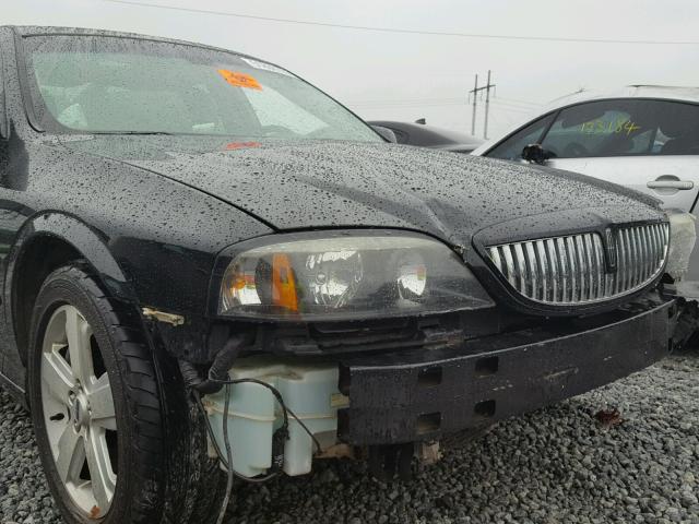 1LNFM87A06Y629128 - 2006 LINCOLN LS BLACK photo 9